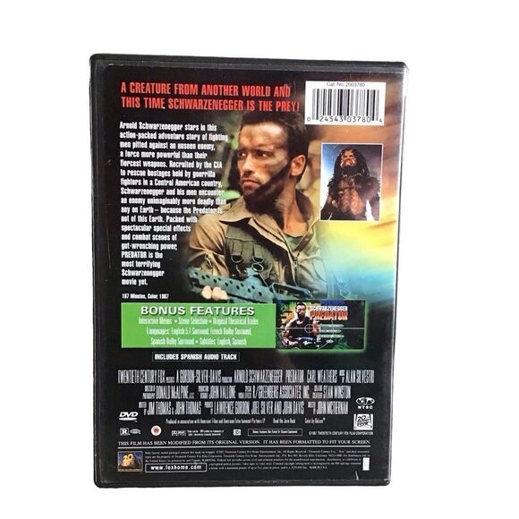 Predator DVD - 5/$20 - Picture 2 of 3